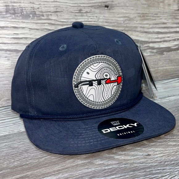 GMC AT4 Topo 3D Classic Rope Hat- Navy - Picture 2 of 4